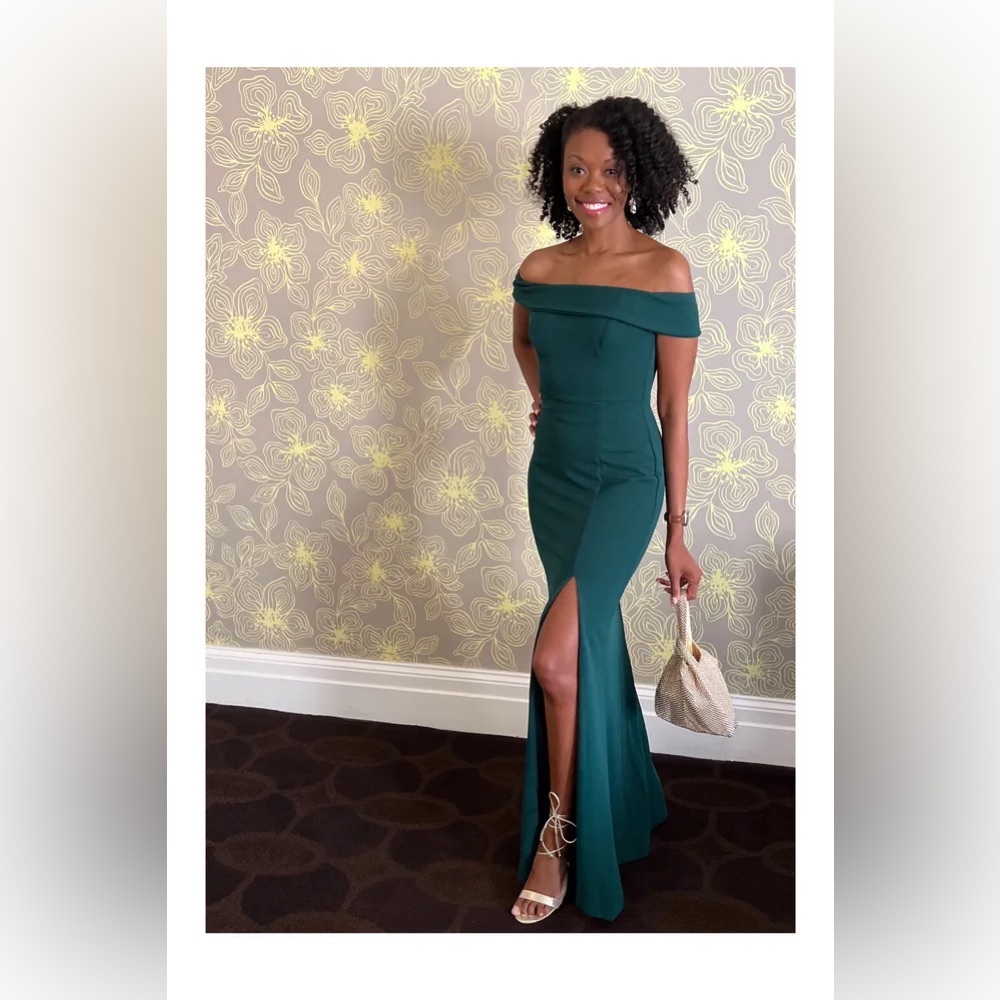 Lulu's Aveline Forest Green Dress Size S - Picture 7 of 17
